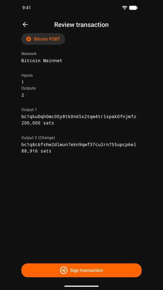 Bitcoin PSBT review